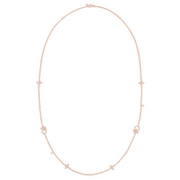 LOUIS VUITTON 18K Rose Gold Necklaces Women's Gold