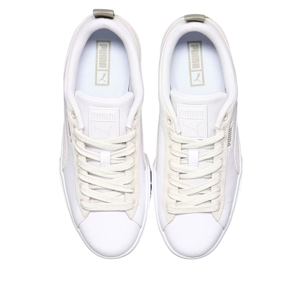 (WMNS) PUMA Mayze Premium 'White Grey' 389858-01