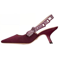 DIOR J'Adior High Heels 6cm Women's Red