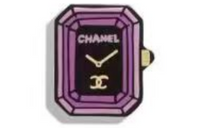 CHANEL Brooches Women's Purple