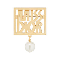 DIOR Metal Brooches Women's Gold