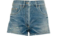 PRADA Denim Shorts Women's Blue