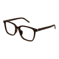 SAINT LAURENT Eyewear Tortoiseshell effect Square Glasses