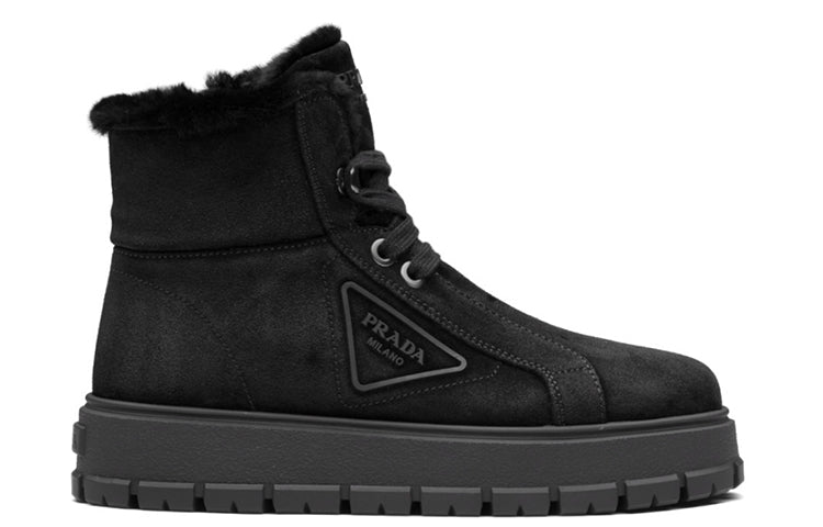PRADA Ankle Boots Women's Black