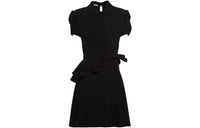MIU MIU Short-Sleeved Dresses Women's Black