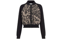 DIOR FW23 Baseball Jacket Women's Black
