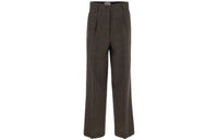 MIU MIU Mid Rise Checked Pants