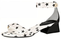 LOUIS VUITTON Stellar Strap Sandals Women's White Black