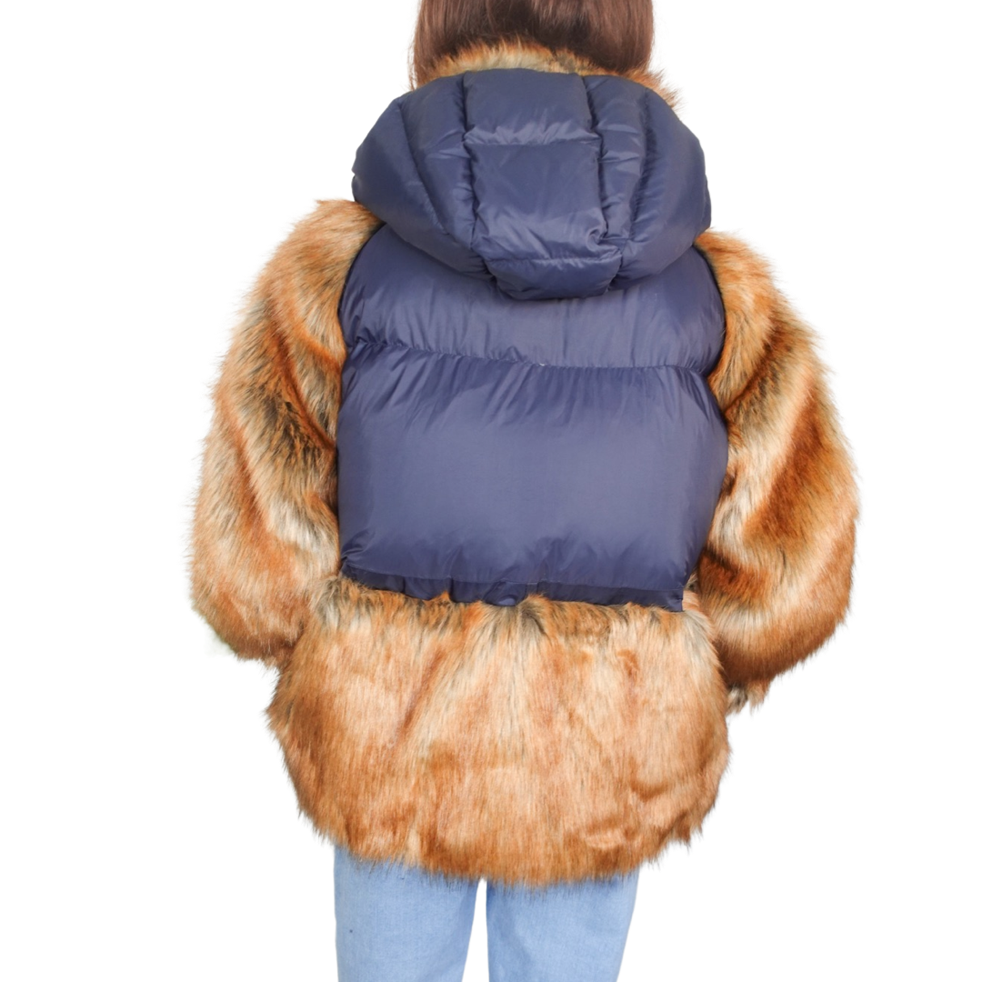 (WMNS) Nike x sacai Parka 'Navy' CT3267-475