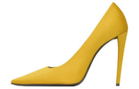 SAINT LAURENT Slim Heel High Heels 11cm Women's Yellow