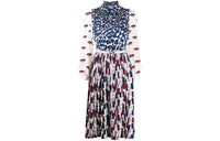 PRADA Long Sleeved Dresses Women's Blue