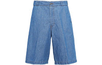 PRADA SS23 Casual Shorts Men's Light Blue