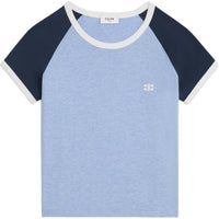 CELINE SS25 T Shirt Women's Blue
