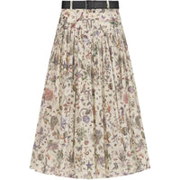 DIOR Casual Long Skirts Women's White