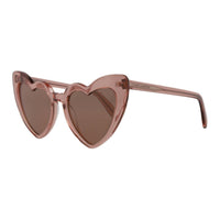 SAINT LAURENT Acetate Cat Eye Sunglasses Women's Rose Pink