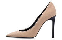 SAINT LAURENT Slim Heel High Heels 11cm Women's Umber