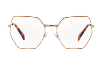 MIU MIU Eyeglass Frames Women's Gold