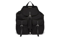 PRADA Saffiano Leather Backpack Women's Black