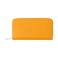 LOUIS VUITTON Zippy Epi Leather Wallet Women's Yellow