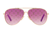 LOUIS VUITTON Sunglasses Unisex Pink