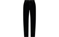 SAINT LAURENT Velvet Trimmed Jeans