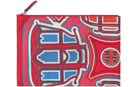 HERMES Silk Storage Bag Women's Heart Red/Mexico/Bright Pink