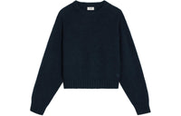 CELINE SS24 Cashmere Sweater Women's Navy