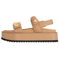 LOUIS VUITTON LV Sunset Strap Sandals Women's Umber