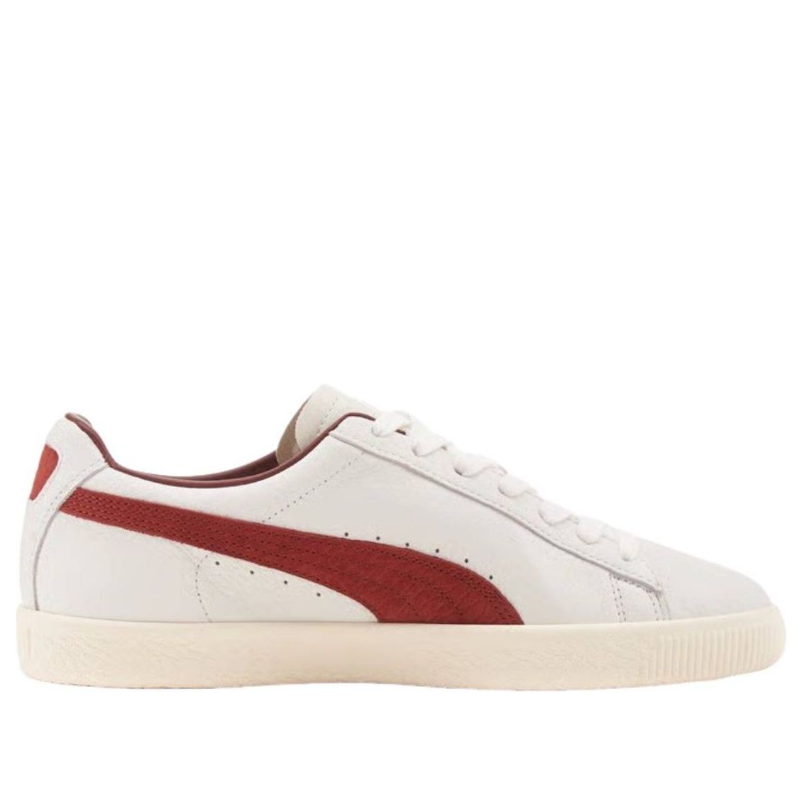 PUMA Clyde Made in Italy 'White Intense Red' 398509-02