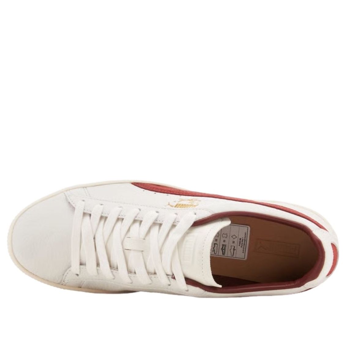 PUMA Clyde Made in Italy 'White Intense Red' 398509-02