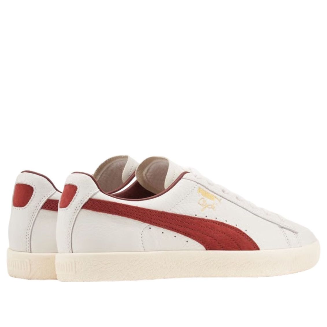 PUMA Clyde Made in Italy 'White Intense Red' 398509-02