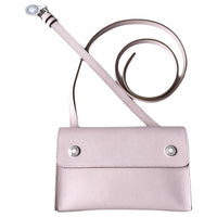 HERMES Snap Cow Leather Shoulder Bag, Crossbody Bag Women's Light Purple