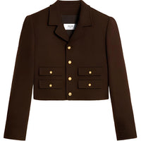 CELINE Vivienne Jacket In Wool Tweed