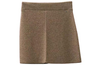 HERMES Casual Short Skirts Women's Moss Green