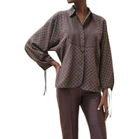 HERMES Shirts Women's Brown