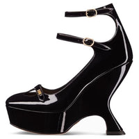 DIOR Aime Dior Irregular Heel High Heels 12.5cm Women's Black