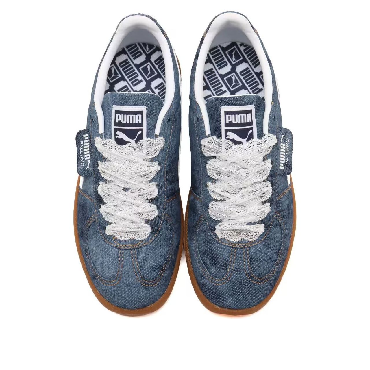 (WMNS) PUMA x Atmos Pink Palermo 'Denim Navy White' 399990-01