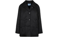 PRADA Buttoned V-Neck Coat