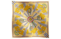 HERMES Silk Scarves Women's Multicolor