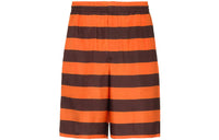 PRADA Casual Shorts Men Black Red