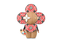 LOUIS VUITTON Crafty Vivienne Wood Figure GI0515 Red/Black/White