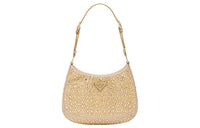 PRADA Cleo Fabric Shoulder Bag Handbag Shoulder Bag Women's Gold