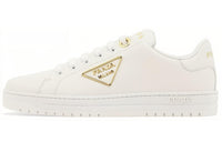PRADA Low Top Stylish Skateboarding Shoes Women's White