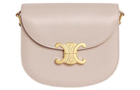 CELINE Triomphe Cow Leather Handbag, Crossbody Bag, Shoulder Bag Women's Nude