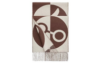 HERMES Cashmere Knit Scarves Women's