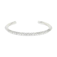 DIOR Brass Bangles Men's Silver