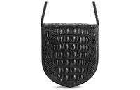CELINE Calfskin Shoulder Bag Crossbody Bag Women's Black