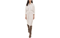 HERMES Long-Sleeved Dresses Women's White