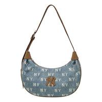 MLB Shoulder Bag Monogram New York Yankees 'Denim Blue' 3ABQMV55N-50BLL