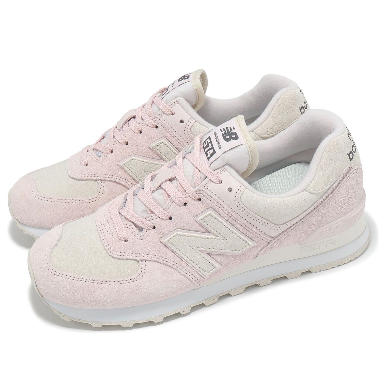 (WMNS) New Balance 574 'Pink Granite Suede' WL574HK2
